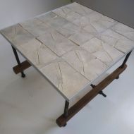 6. coffee table with wood